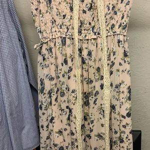Long flower dress